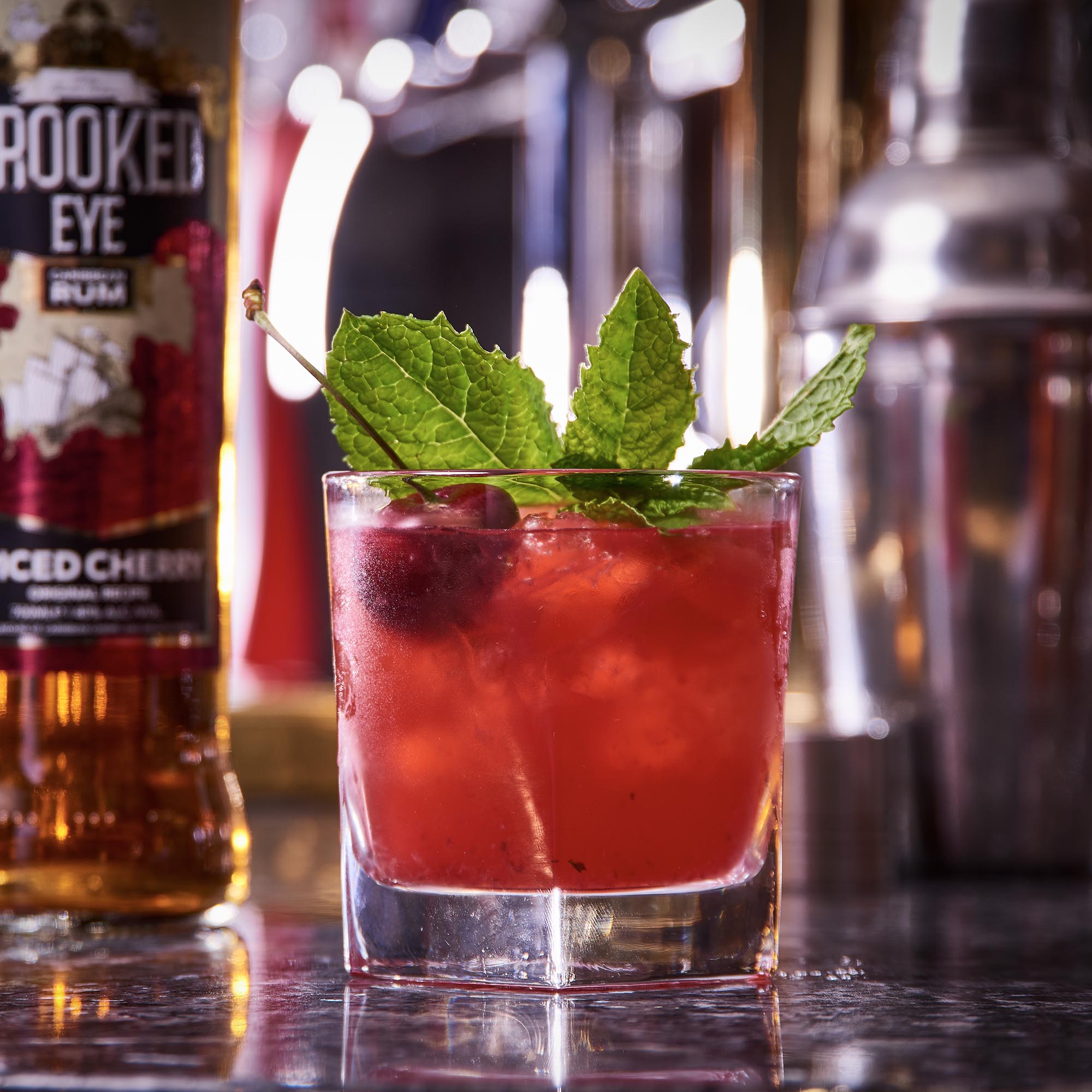 Crooked Eye Cherry Julep