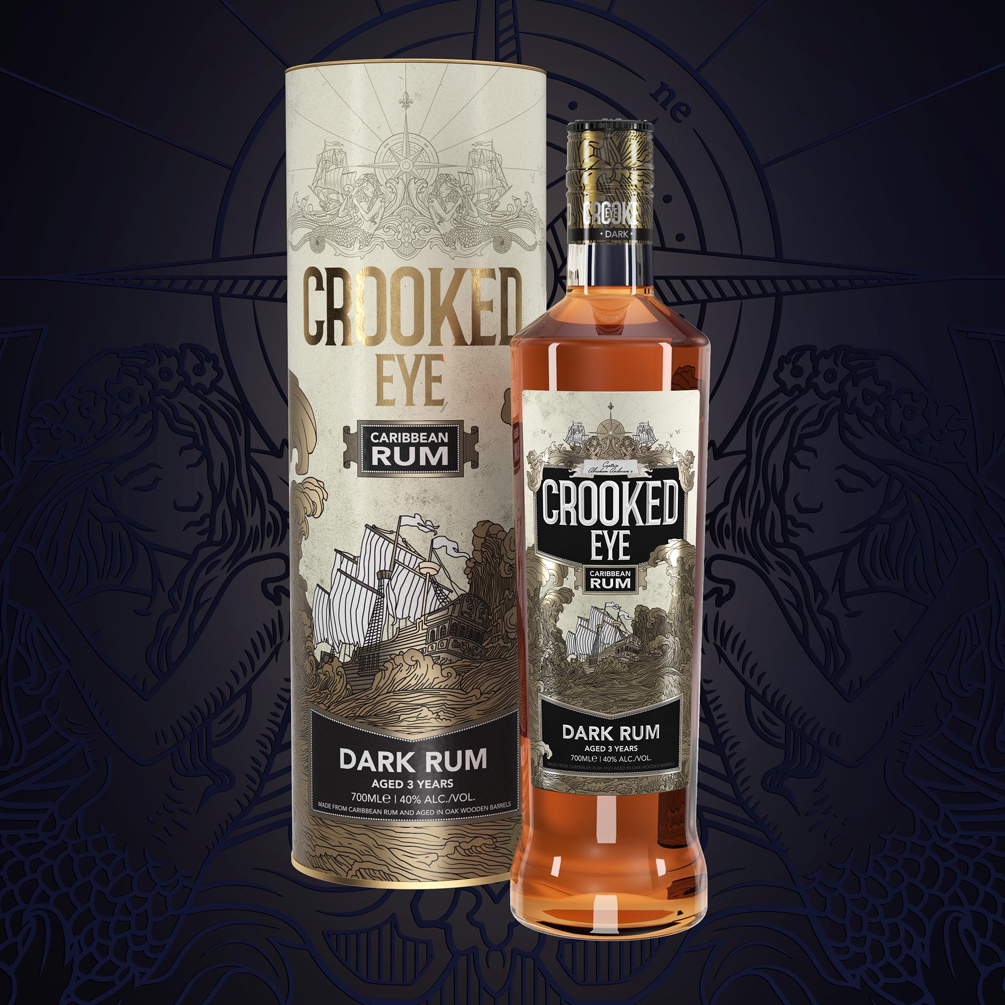 Crooked Eye Dark Rum