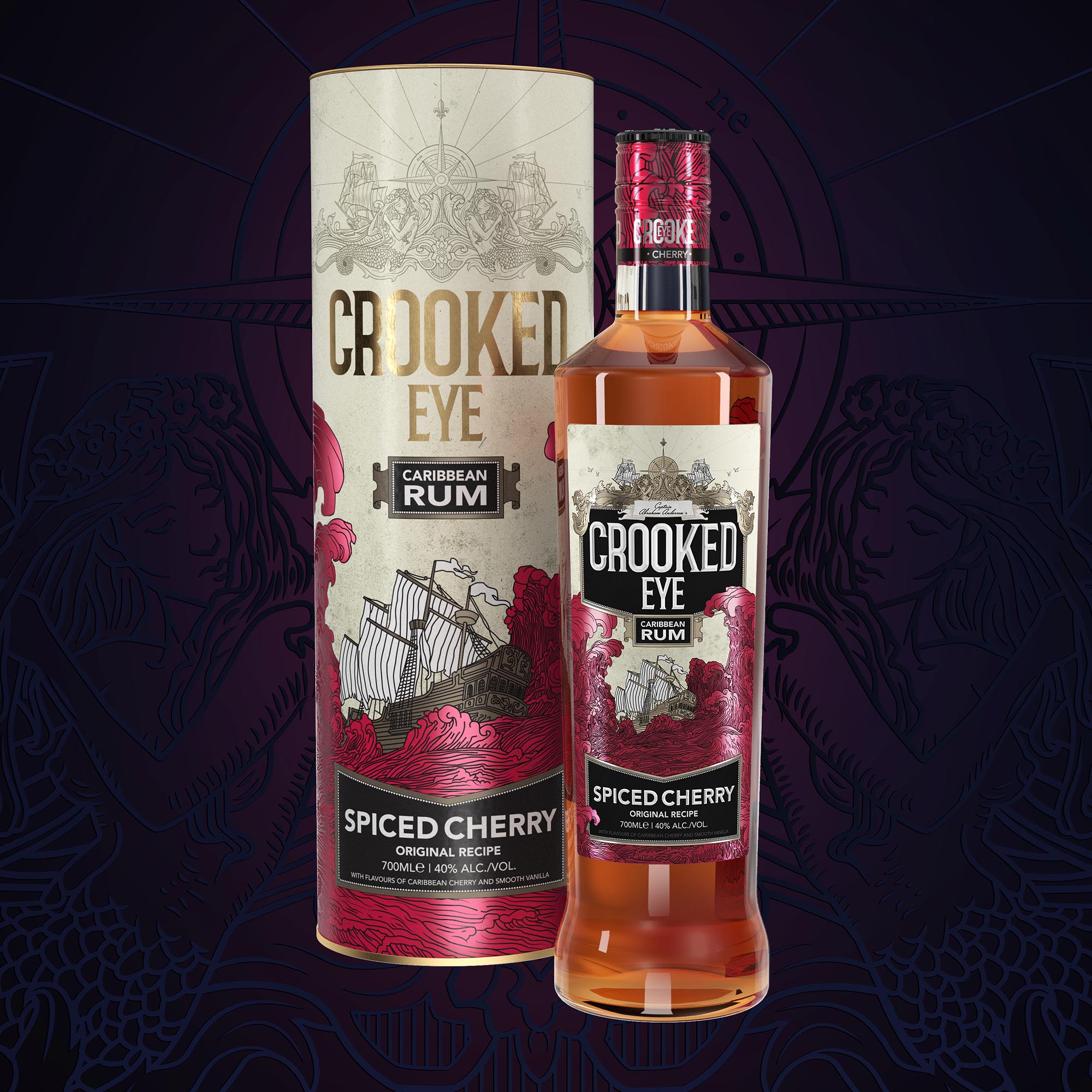 Crooked Eye Spiced Cherry Rum